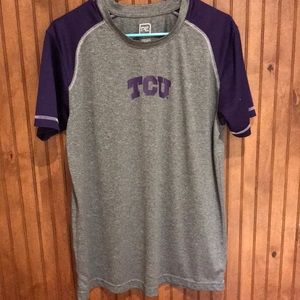 TCU Baseball Shirt, wicking material
